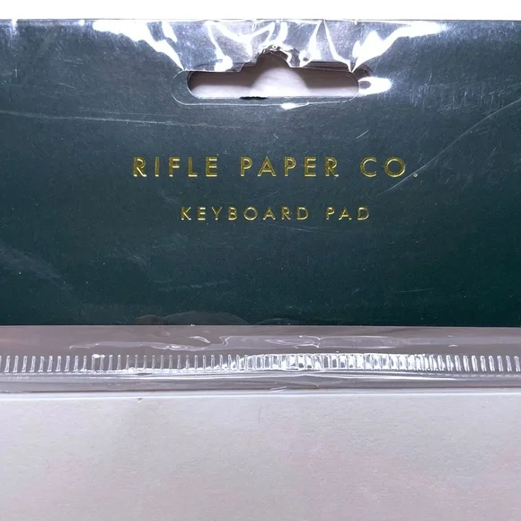 LOT of 2 Rifle Paper Co. Floral Print Keyboard Note Pad - Picture 7 of 8